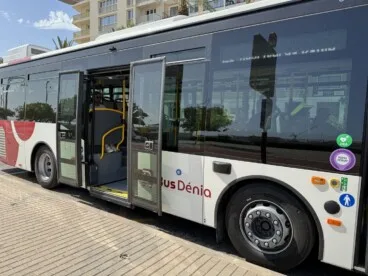 El Bus Dénia alcanza los 68.700 viajeros en agosto, un 30,9% más que en 2019 6 bus urbano de denia 3