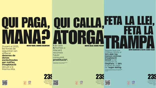 campana por el dia internacional contra la explotacion sexual y el trafico de mujeres ninas y ninos de la xarxa digualtat de la marina alta