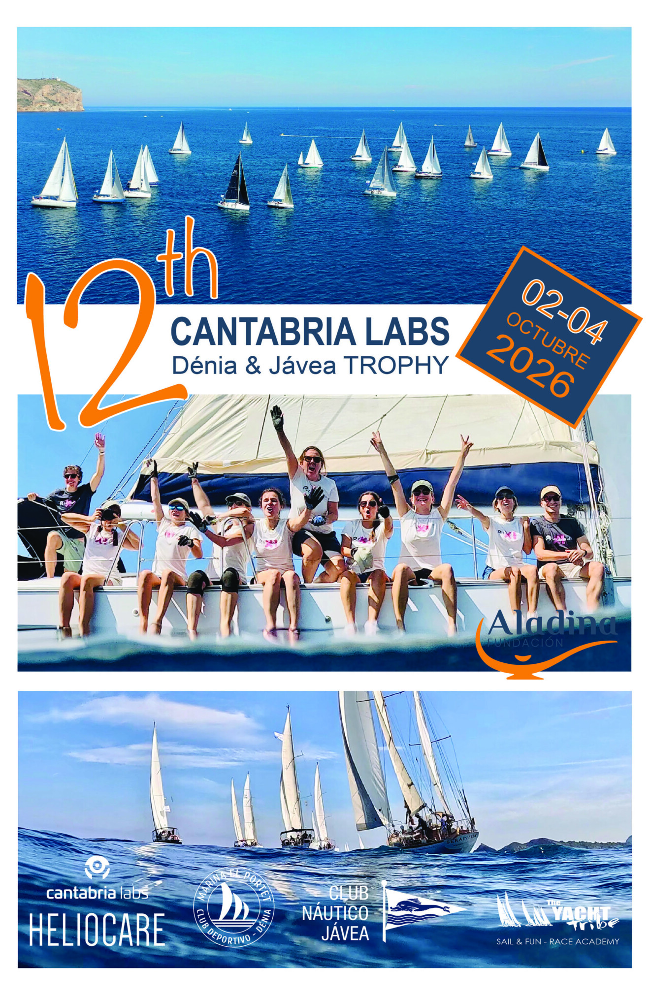 Cartel del XII Trofeo Cantabria Labs Dénia-Xàbia 2026