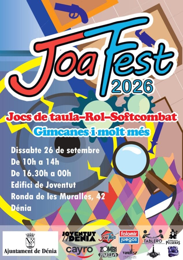 Imagen: Cartel del JoaFest 2026 en Dénia.
