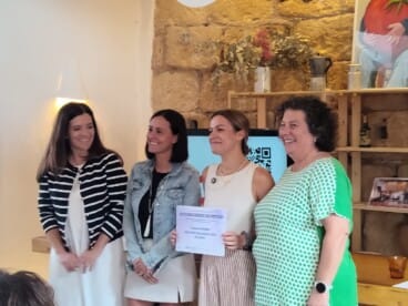 Ganadora del Concurso de Pitch femenino en Dénia