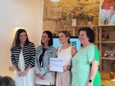 Ganadora del Concurso de Pitch femenino en Dénia