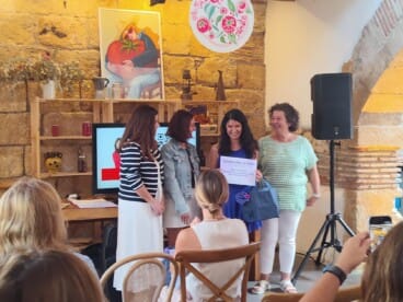 Ganadora del Concurso de Pitch femenino en Dénia