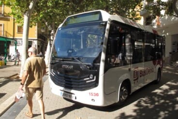 Dénia estrena nuevos autobuses de Cero emisiones en su recorrido urbano