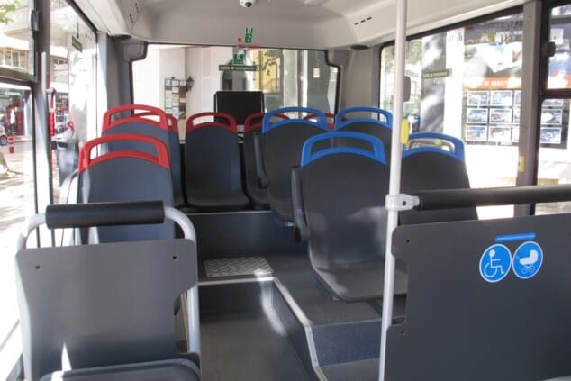 denia estrena nuevos autobuses de cero emisiones en su recorrido urbano 11