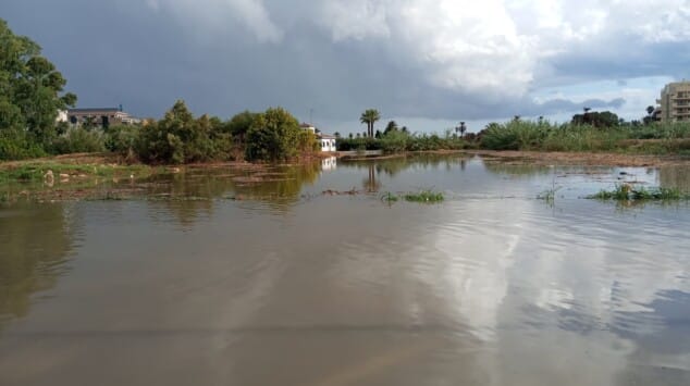 La lluvia obliga a cortar varias calles en Dénia y suspender las actividades al aire libre y el concurso de pintura 8 estado de las calles de denia ante el episodio de lluvia 3