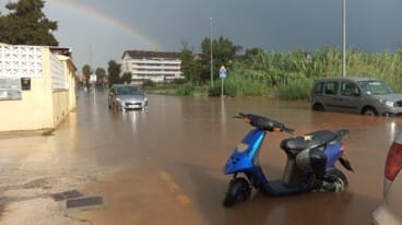 Estado de las calles de Dénia ante el episodio de lluvia (5)