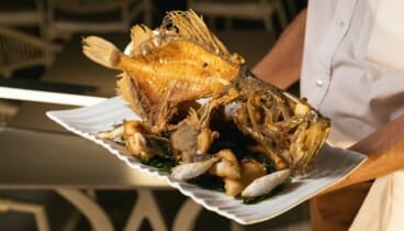 Gallo San Pedro frito