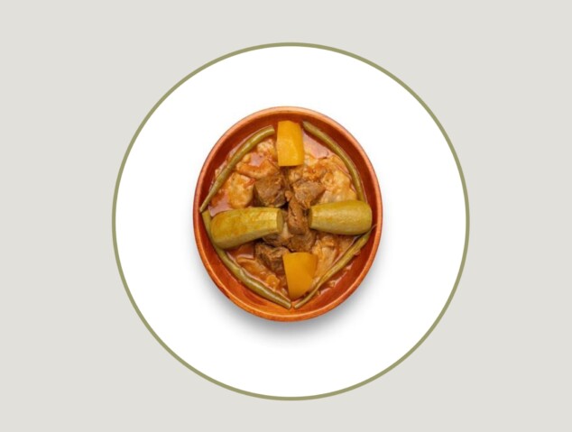 El plato nacional saudí desembarca en Dénia en un insólito encuentro de la UNESCO 3 Imagen: Margaouq. Plato de invierno a base de carne, verduras e hidratos de carbono
