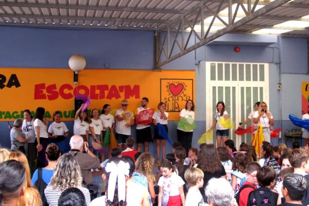 primer dia de colegio de les vessanes y pou de la muntanya 10