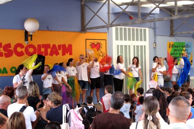 primer dia de colegio de les vessanes y pou de la muntanya 11