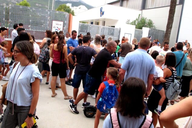 primer dia de colegio de les vessanes y pou de la muntanya 3
