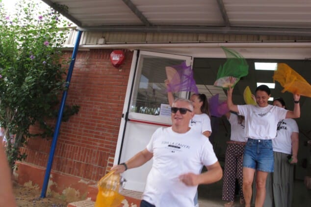 primer dia de colegio de les vessanes y pou de la muntanya 8