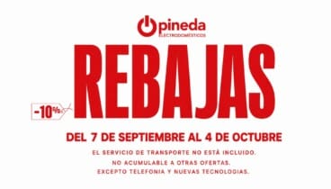 Un 10% menos en electrodomésticos: hasta el 4 de octubre 8 rebajas en electrodomesticos pineda