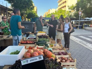 Visita técnica al mercado de productos locales de Dénia