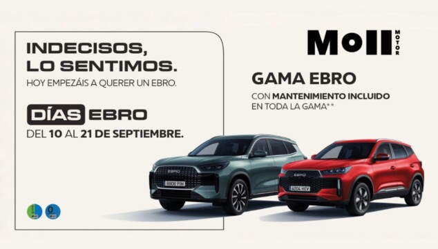 11 días para estrenar un híbrido EBRO por menos de 20.000€ 1 Imagen: Vuelven los días EBRO