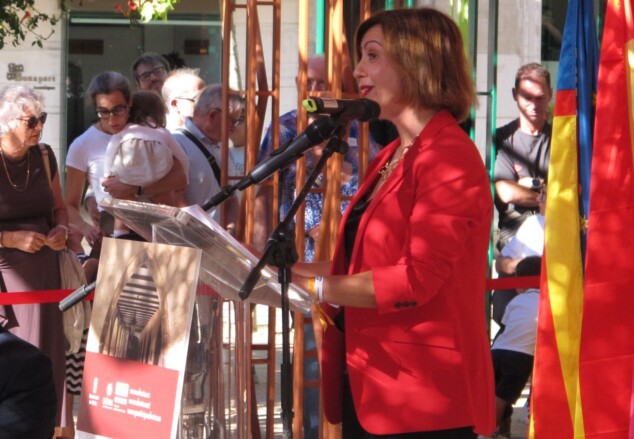 Imagen: Discurso de Maria Josep Ripoll