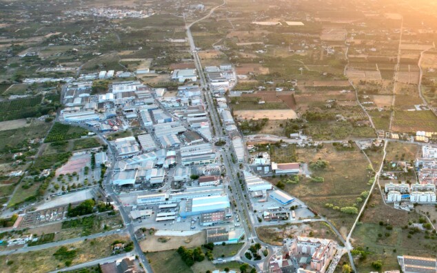atardecer drone marinas denia