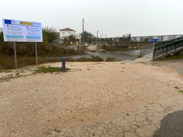 Imagen: Cauce del riu Racons en Dénia