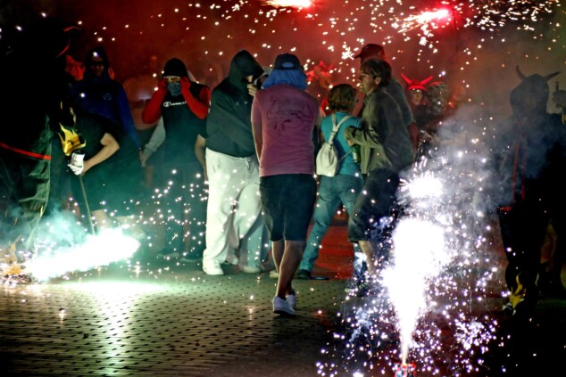 conciertos y correfocs del 9 doctubre 19