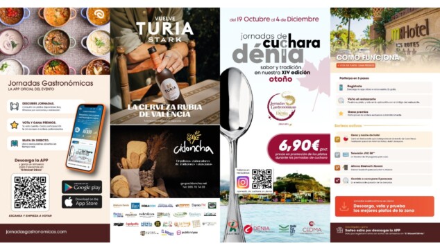 Comer por 6,90 euros y ganar premios: la propuesta vuelve a Dénia 2 Imagen: Descarga la APP y gana