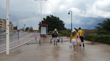 ¿Hasta cuándo dura la alerta en la Marina Alta? La predicción de la AEMET de cara al fin de semana 2 dia de lluvia en denia archivo