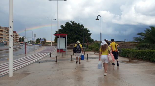 Cambio importante en la previsión: AEMET activa otro aviso naranja este sábado en la Marina Alta 5 dia de lluvia en denia archivo