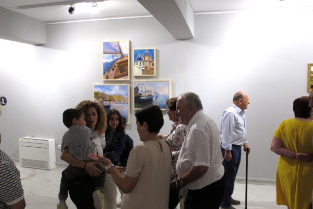 El pintor Juan Larrosa saca a la luz en Dénia más de cinco años de trabajo ininterrumpido 14 exposicion de juan larrosa en denia 15