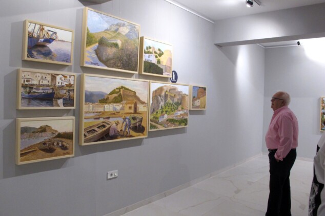 El pintor Juan Larrosa saca a la luz en Dénia más de cinco años de trabajo ininterrumpido 8 exposicion de juan larrosa en denia 22
