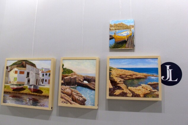 El pintor Juan Larrosa saca a la luz en Dénia más de cinco años de trabajo ininterrumpido 25 exposicion de juan larrosa en denia 4