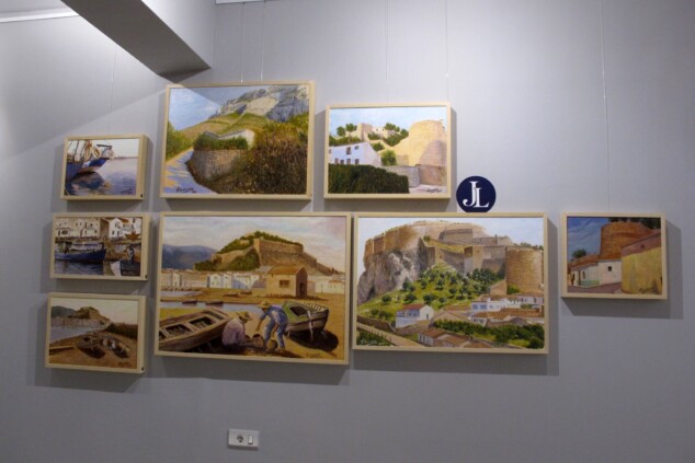El pintor Juan Larrosa saca a la luz en Dénia más de cinco años de trabajo ininterrumpido 20 exposicion de juan larrosa en denia 9