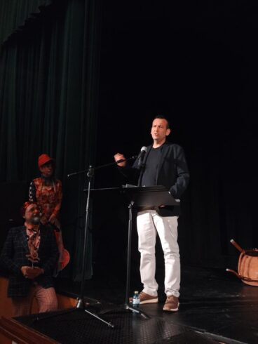 Intervención en la gala del Premio de Narrativa Ciudad de Dénia