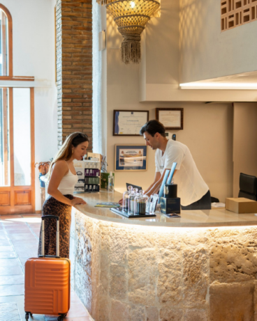 Hotel boutique de cuatro estrellas en un edificio del siglo XIII