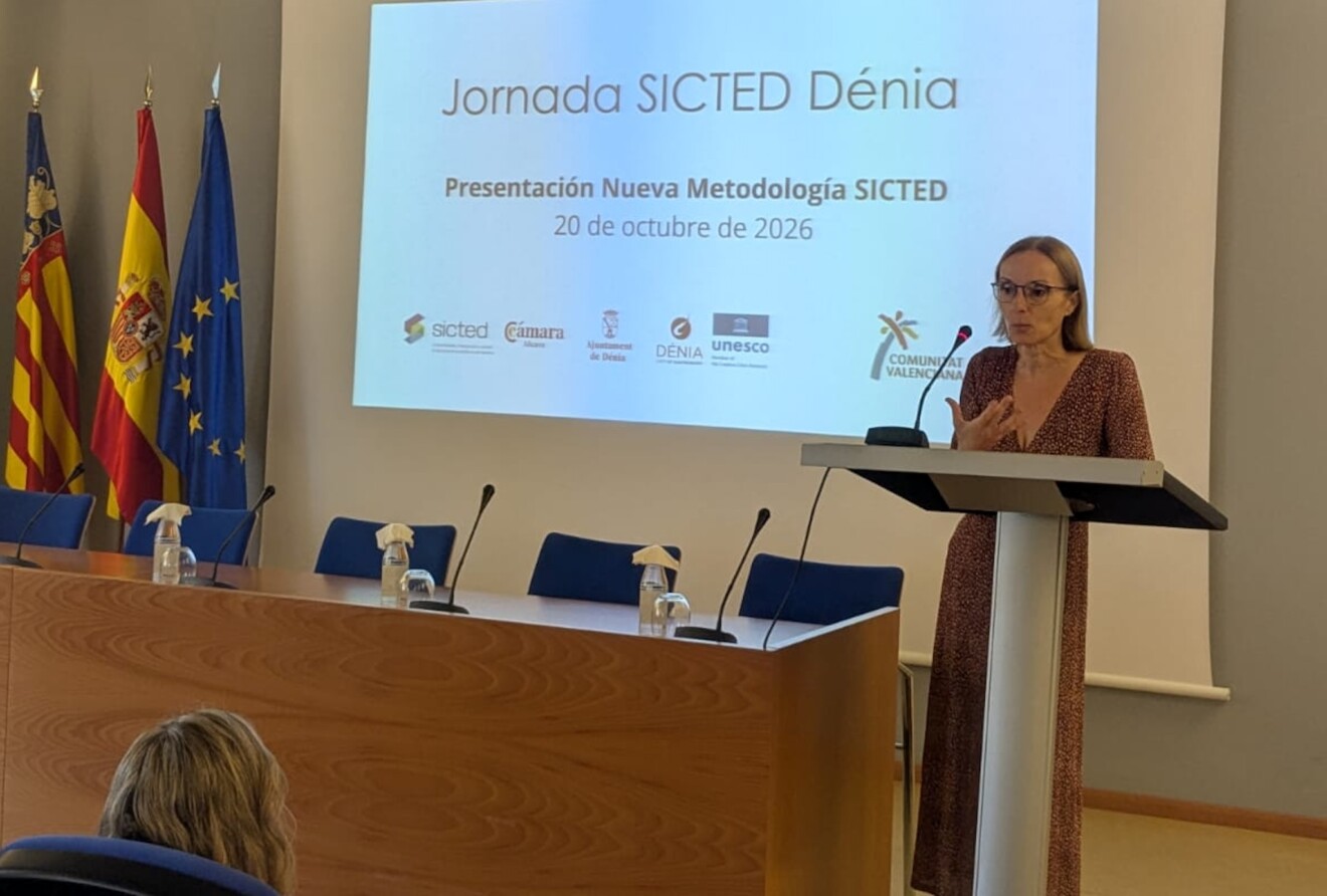 La concejala Marta Gascó en la jornada de Sicted