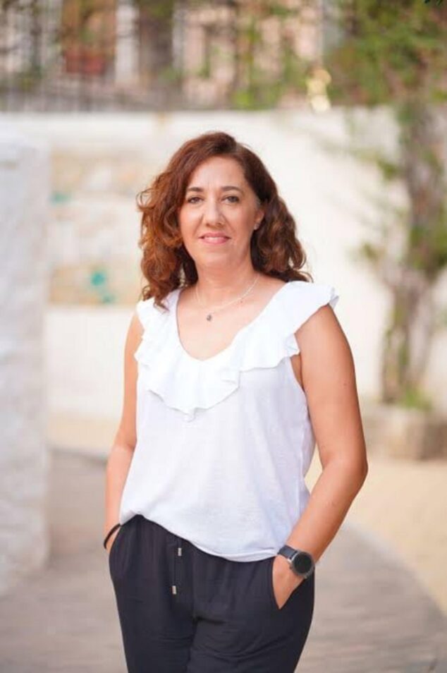 Imagen: Retrato de Laura Grimalt Pérez, candidata de Compromís a la alcaldía de Jesús Pobre.