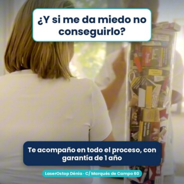 Miedo a no conseguir dejar de fumar acompañamiento y garantía de 1 año
