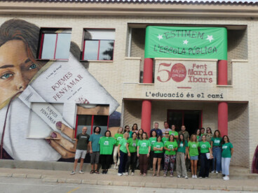 Las protestas docentes continúan en la Marina Alta mientras siguen abiertas las reivindicaciones educativas 4 movilizacion educativa en el ies maria ibars de denia el 1 de octubre 2026
