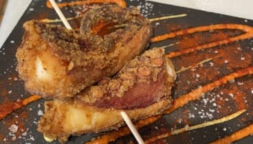 Pulpo frito