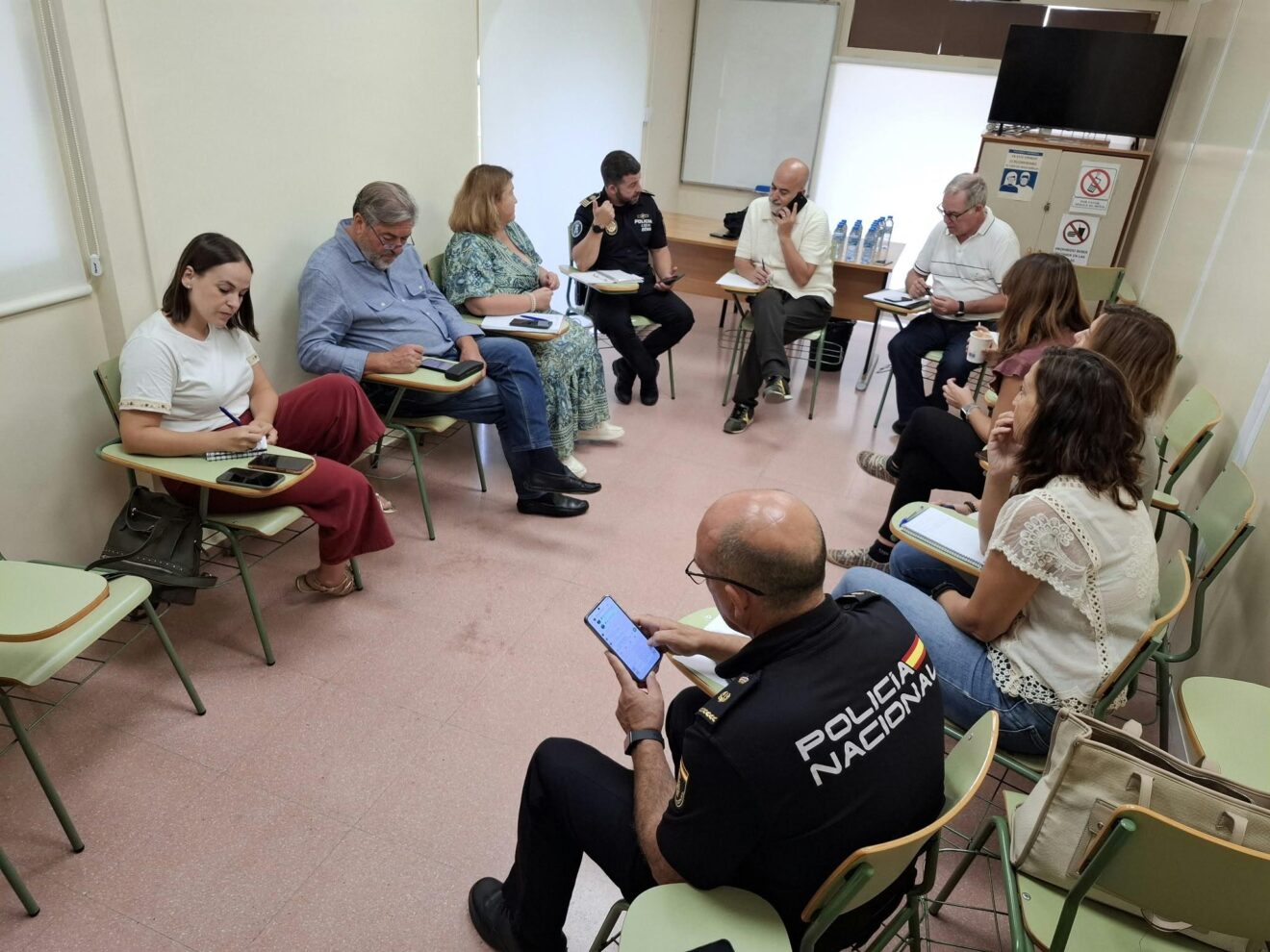Reunión del CECOPAL ante la alerta naranja por lluvias
