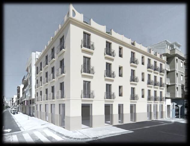 Ni celdas ni condenas: el origen del mítico bloque de la calle Diana que ahora se transforma en un hotel de cuatro estrellas 3 Imagen: Simulación de la futura fachada del hotel