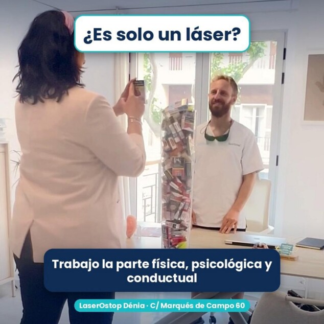 Imagen: Trabajo de la dependencia física, psicológica y conductual del tabaco en Déni