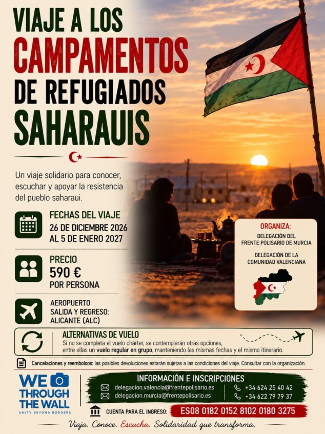 Un viaje solidario al Sáhara por 590 euros: fechas y cómo apuntarse 1 Imagen: Viaje solidario al Sáhara